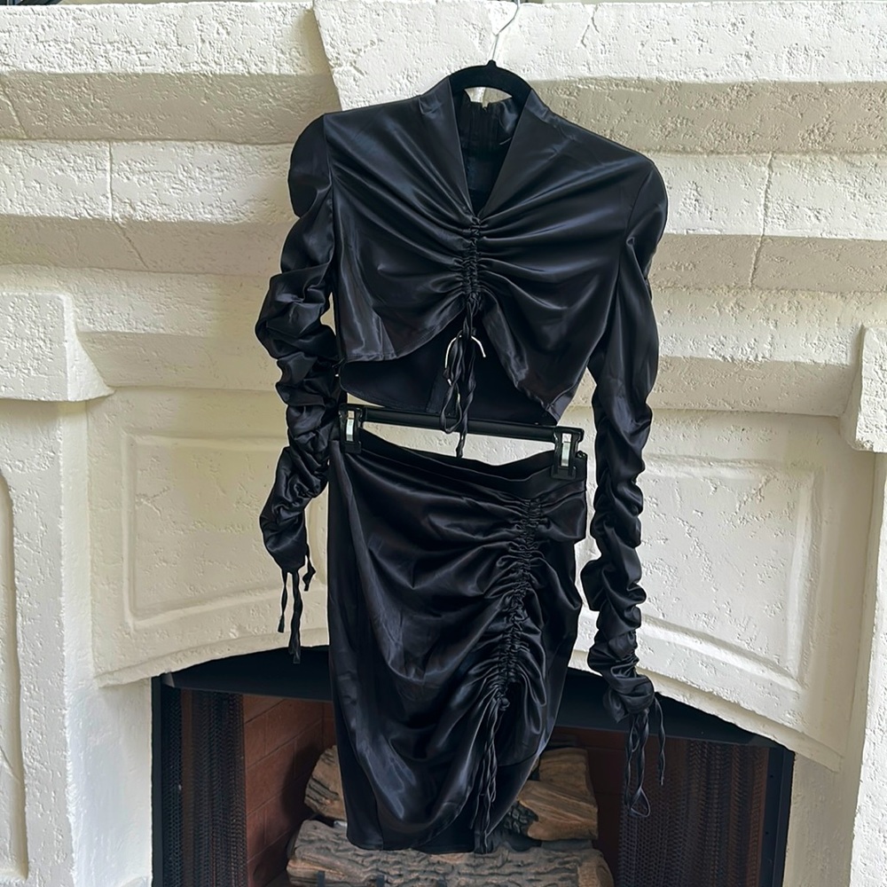 Black two piece set